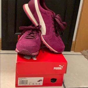 Dark Purple- Marshmallow ST Runner SD Jr
